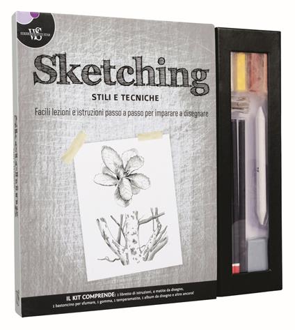 Sketching. Stili e tecniche. Con gadget - copertina