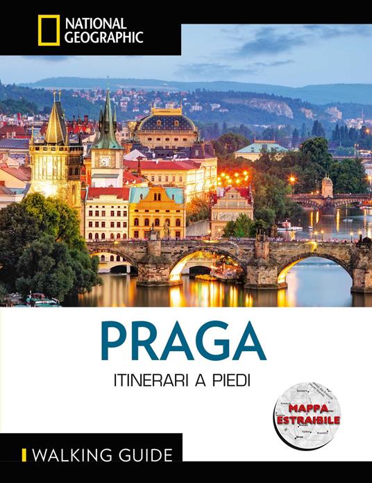 Praga. Itinerari a piedi. Con cartina - Will Tizard - copertina