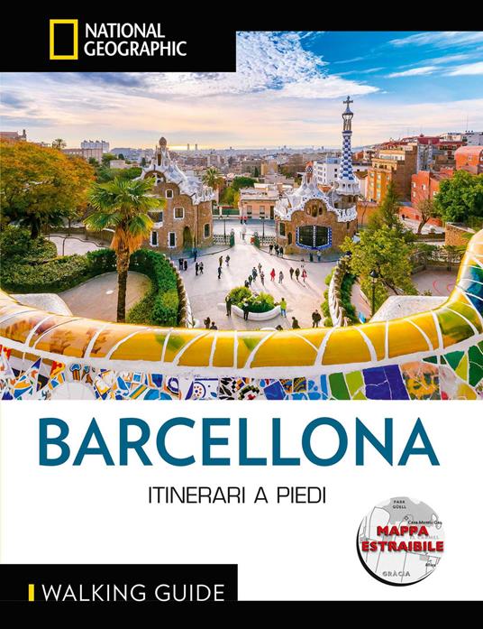 Barcellona. Itinerari a piedi. Con cartina - Judy Thomson - copertina
