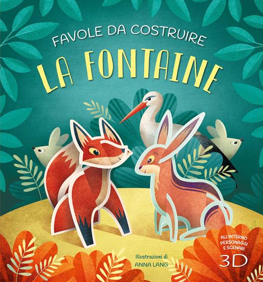 La Fontaine. Favole da costruire. Ediz. a colori - copertina