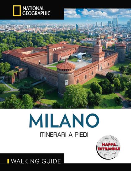 Milano. Itinerari a piedi. Con mappa estraibile - Fabrizia Villa - copertina