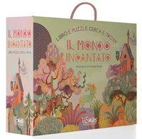 Il mondo incantato. Libro e puzzle cerca e trova. Ediz. a colori. Con puzzle.  Con Poster di Claudia Bordin - 9788854052567 in Fiabe e storie illustrate