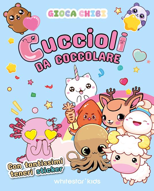 Cuccioli da coccolare con tantissimi teneri sticker. Giocachibi - copertina