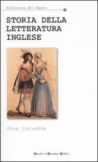 Storia della letteratura inglese - Pina Carzedda - copertina