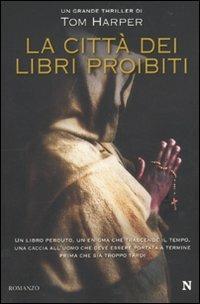 La città dei libri proibiti - Tom Harper - copertina