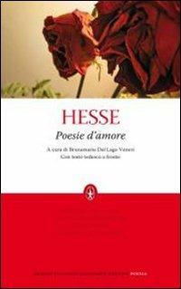 Poesie d'amore. Testo tedesco a fronte - Hermann Hesse - copertina