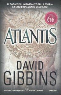 Atlantis - David Gibbins - copertina