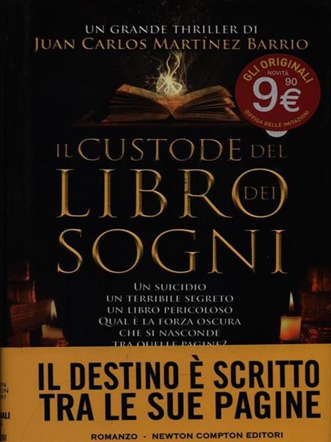 Il custode del libro dei sogni - Juan C. Martínez Barrio - copertina