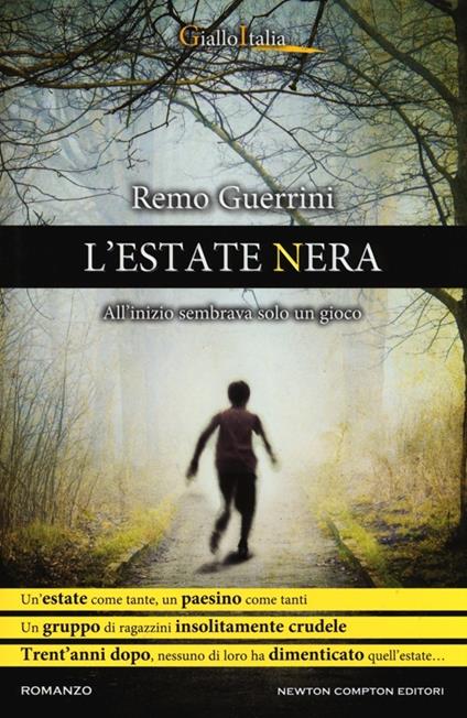 L' estate nera - Remo Guerrini - copertina