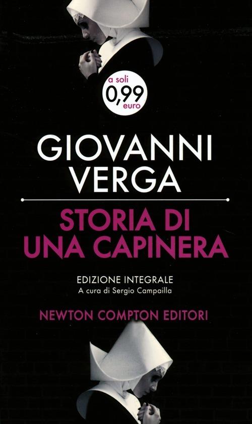 Storia di una capinera. Ediz. integrale - Giovanni Verga - copertina