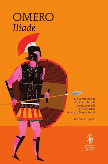 L'iliade. Ediz. integrale - Omero - copertina