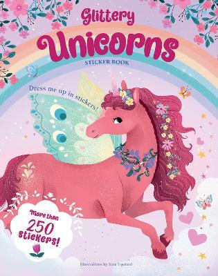 Glittery Unicorns: Sticker Book - cover