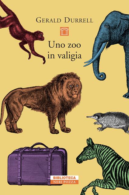 Uno zoo in valigia - Gerald Durrell - copertina
