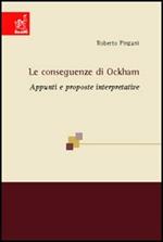 Le conseguenze di Ockham. Appunti e proposte interpretative
