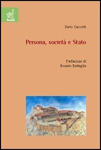 Persona, società e Stato - Dario Caroniti - copertina