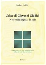 Salutz di Giovanni Giudici. Note sulla lingua e lo stile