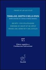 Teoria del diritto e dello stato. Potere negativo e costituzioni boliviane