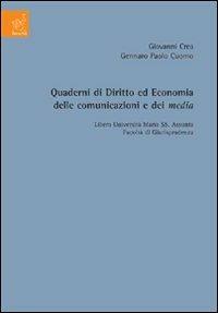 Quaderni di diritto ed economia delle comunicazioni e dei media. Vol. 4 - Giovanni Crea - copertina