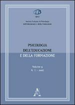 Psicologia dell'educazione e della formazione (2007). Vol. 3