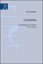 L' altrOrfeo. Considerazioni analitiche sulla vocalità