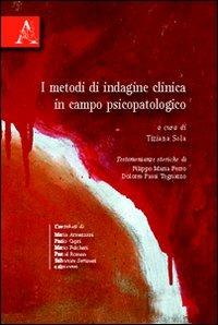 I metodi di indagine clinica in campo psicopatologico - copertina