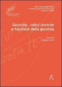 Garanzie, radici storiche e funzione della giustizia - copertina