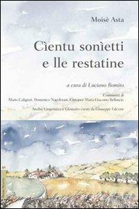 Cìentu sonìetti e lle restatine - Moisè Asta - copertina