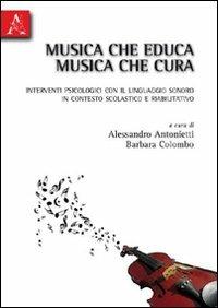 Musica che educa musica che cura - copertina