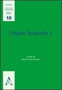 Lingua spagnola. Vol. 3 - Sara Pastor García - copertina