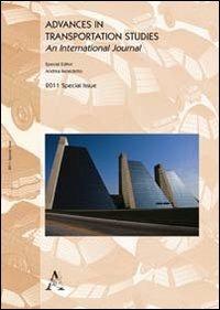 Advances in transportation studies. Special issue 2011 - copertina