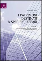 I patrimoni destinati a specifici affari. Vol. 1: Profili generali, riflessi contabili e aspetti concettuali.