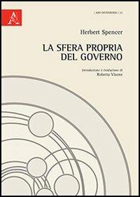 La sfera propria del governo - Herbert Spencer - copertina