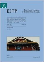 Electronic journal of theoretical physics. Vol. 29