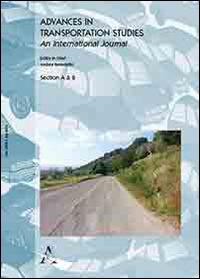 Advances in transportation studies. An international journal (2014). Vol. 33 - copertina