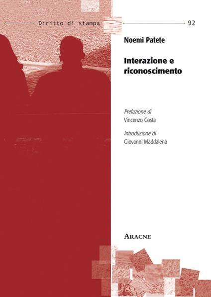 Interazione e riconoscimento - Noemi Patete - copertina