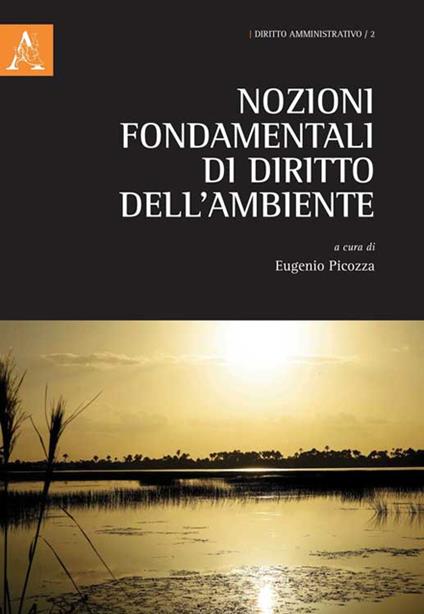 Nozioni fondamentali di diritto dell'ambiente - copertina