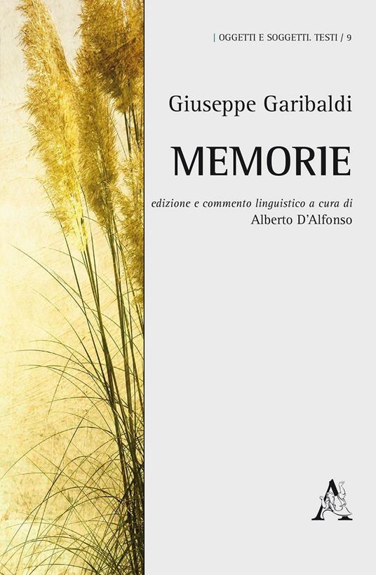 Memorie - Giuseppe Garibaldi - copertina