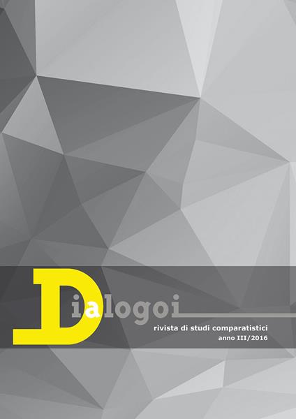 Dialogoi. Rivista di studi comparatistici. Vol. 3: Modernità senza moderni. - copertina