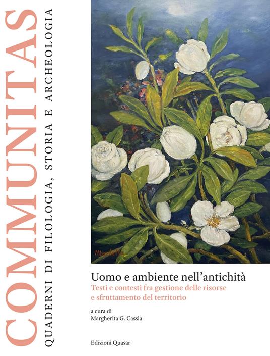 Uomo e ambiente nell'antichità. Testi e contesti fra gestione delle risorse e sfruttamento del territorio - copertina