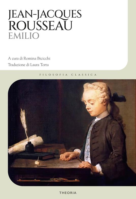 Emilio - Jean-Jacques Rousseau - copertina