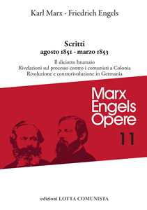 Opere complete. Vol. 11: Agosto 1851-marzo 1853.