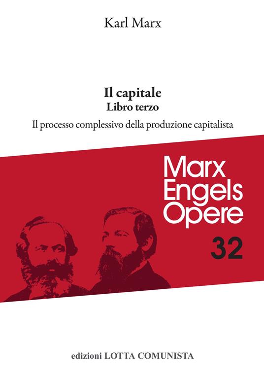 Il capitale. Vol. 3 - Karl Marx - copertina