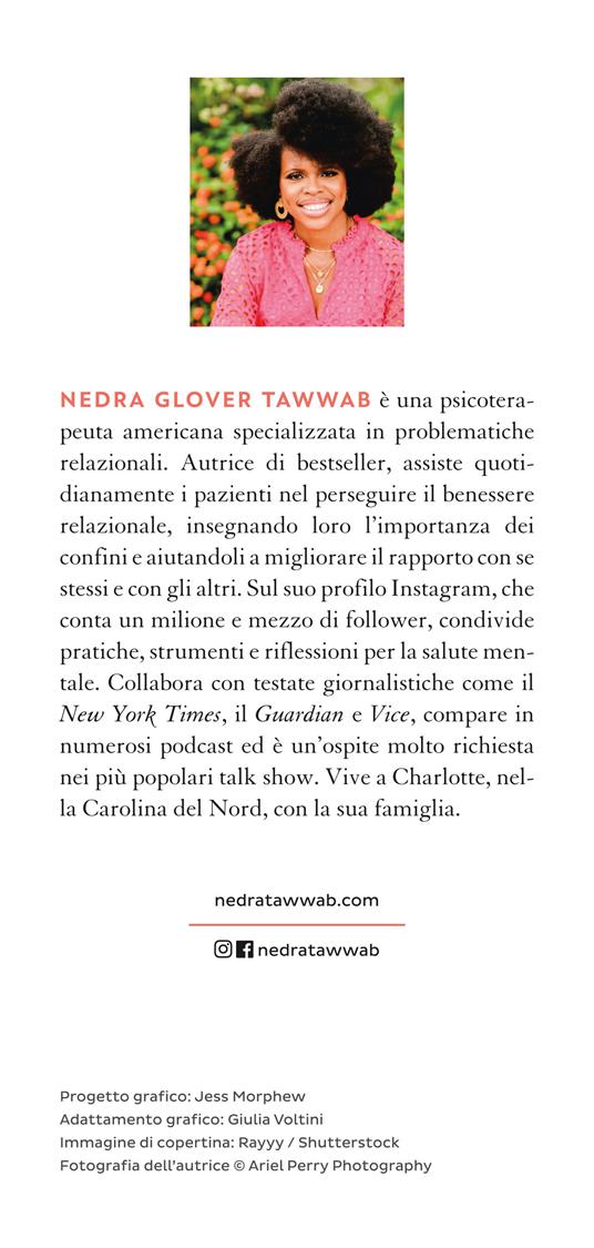 Impara a dire di no. L'arte di stabilire dei confini e trasformare la nostra vita - Nedra Glover Tawwab - 3