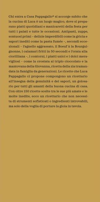  Benvenuti a Casa Pappagallo: 150 ricette golose per portare la  gioia in tavola - Pappagallo, Luca - Libri