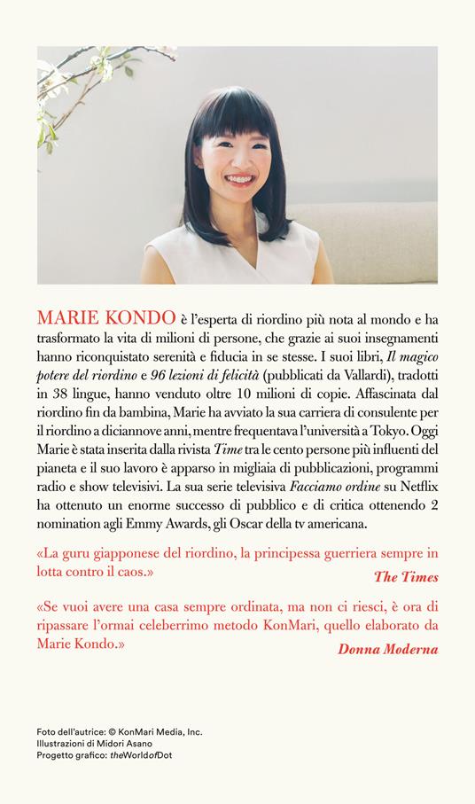 Kondo planner. Il libro-diario giapponese per riordinare la casa e  trasformare la vita - Marie Kondo - Libro - Vallardi A. 