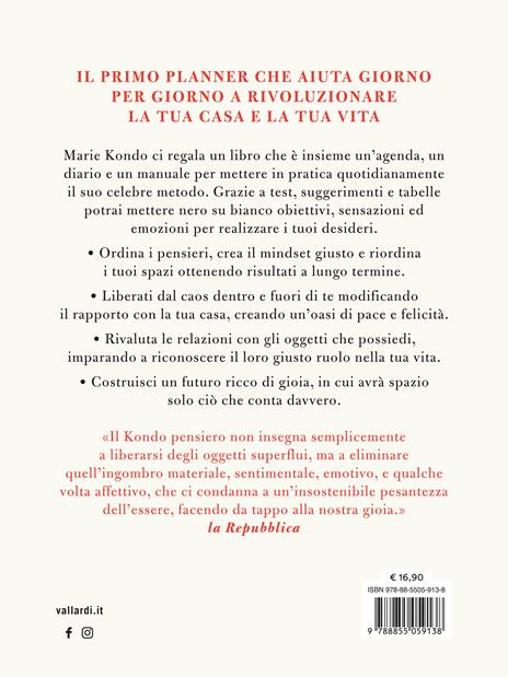 Kondo planner. Il libro-diario giapponese per riordinare la casa e trasformare la vita - Marie Kondo - 4