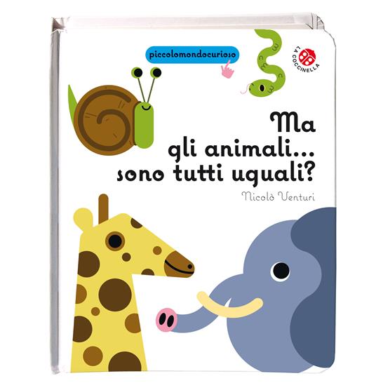 Ma gli animali... Sono tutti uguali? - Nicolò Venturi - copertina