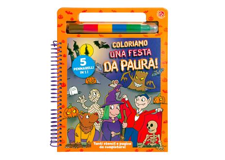 Coloriamo una festa da paura! Ediz. a colori - copertina