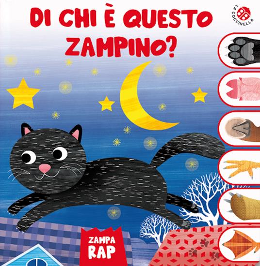 Di chi è questo zampino? Un libro gioco per scoprire gli animali. Ediz. a colori - copertina