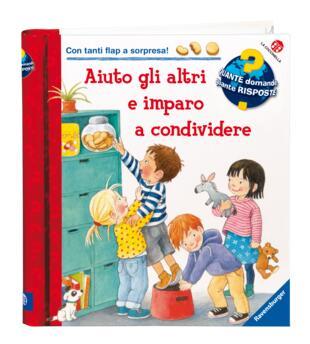 Aiuto gli altri e imparo a condividere. Un libro con tante finestrelle. Ediz. a colori - Doris Rübel - copertina